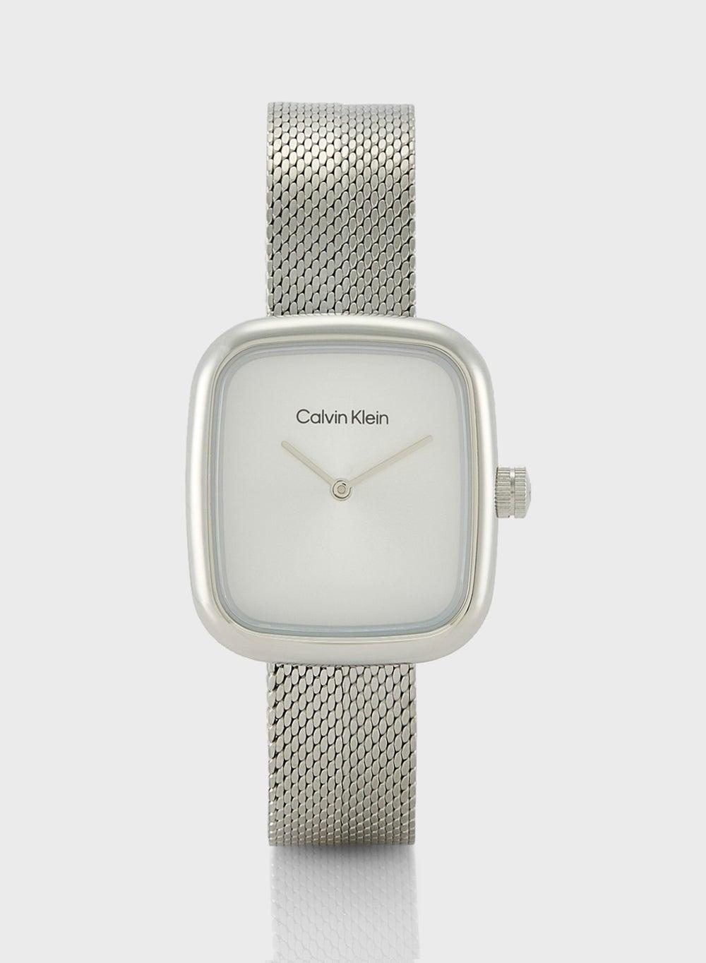CALVIN KLEIN Adore Twist Women’s Mesh Strap Watch - Image 1