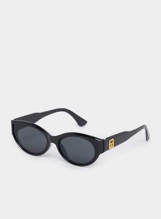 Styli Chic Round Women's Sunglasses with Comfort Nose Pads - Image 1