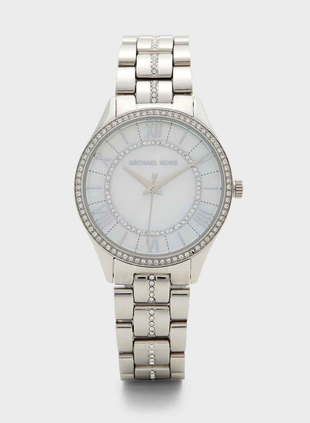 Michael Kors Elegant Analog Watch with Steel Strap - Image 1