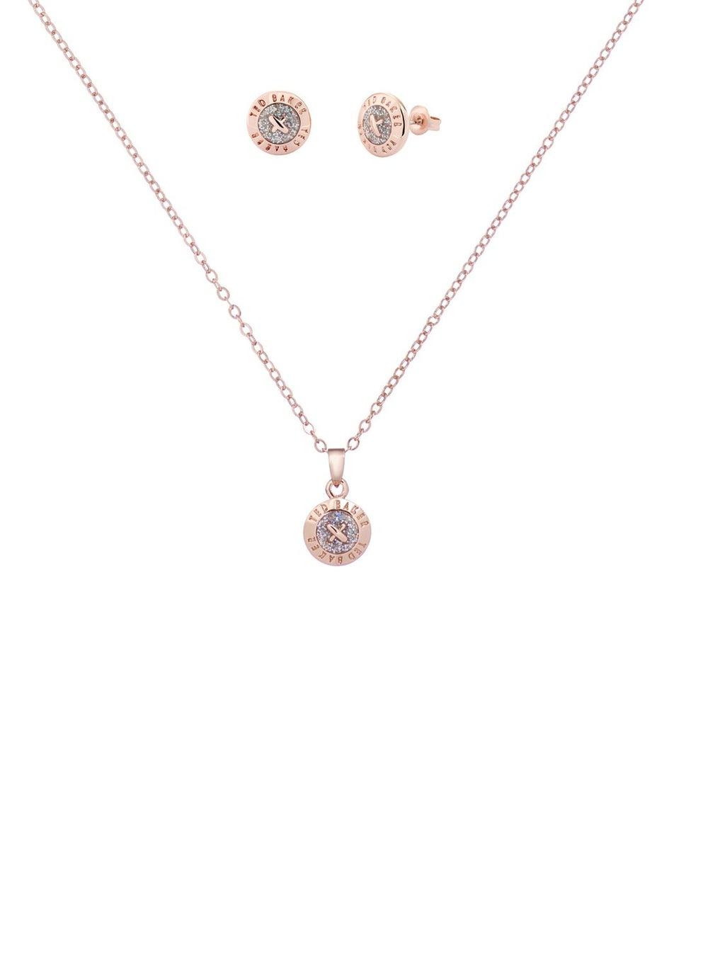 Ted Baker Emillia Mini Button Jewelry Set - Image 1
