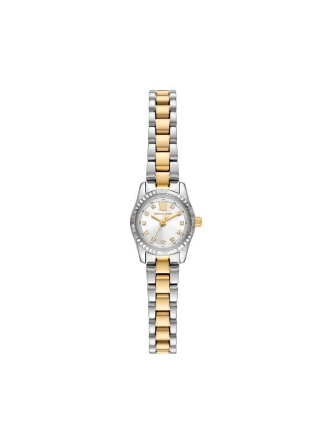 Michael Kors Lexington Mini Two-Tone Women's Watch - Image 1