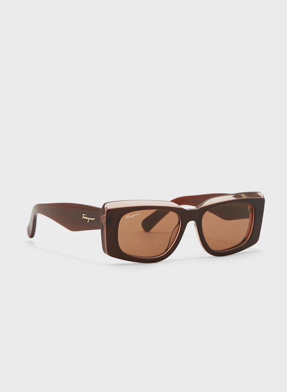 Salvatore Ferragamo Chic Rectangle Sunglasses for Women - Image 1