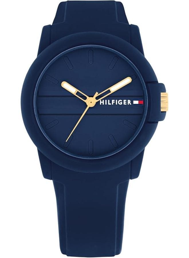 TOMMY HILFIGER Blue Elegance - Women's Silicone Analog Watch - Image 1