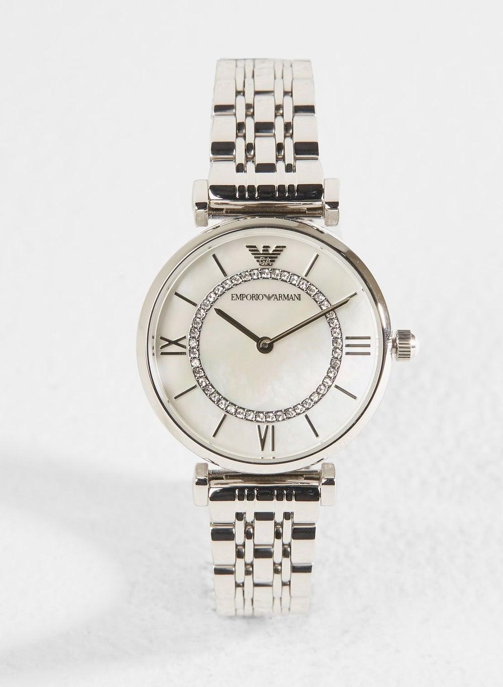 EMPORIO ARMANI Elegance: Women's Steel Strap Analog Watch - Image 1