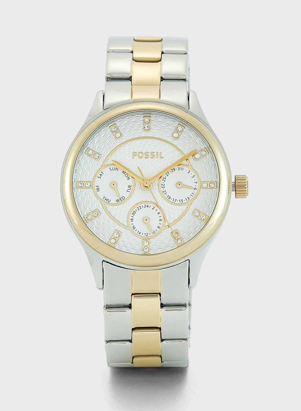 FOSSIL Women's Classic Steel Strap Analog Watch - Image 1