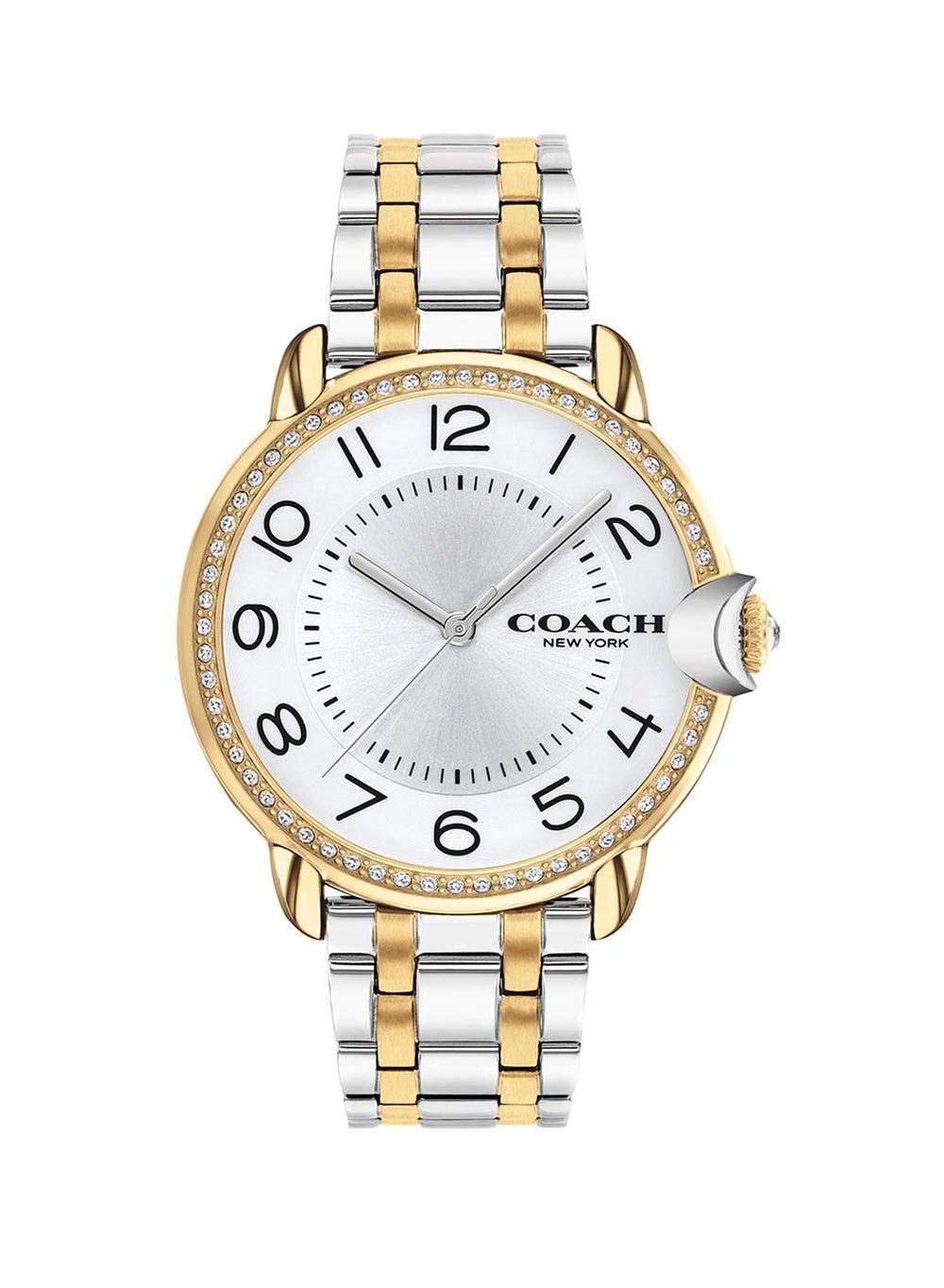 COACH Arden Steel Strap Elegance Watch for Women - Image 1