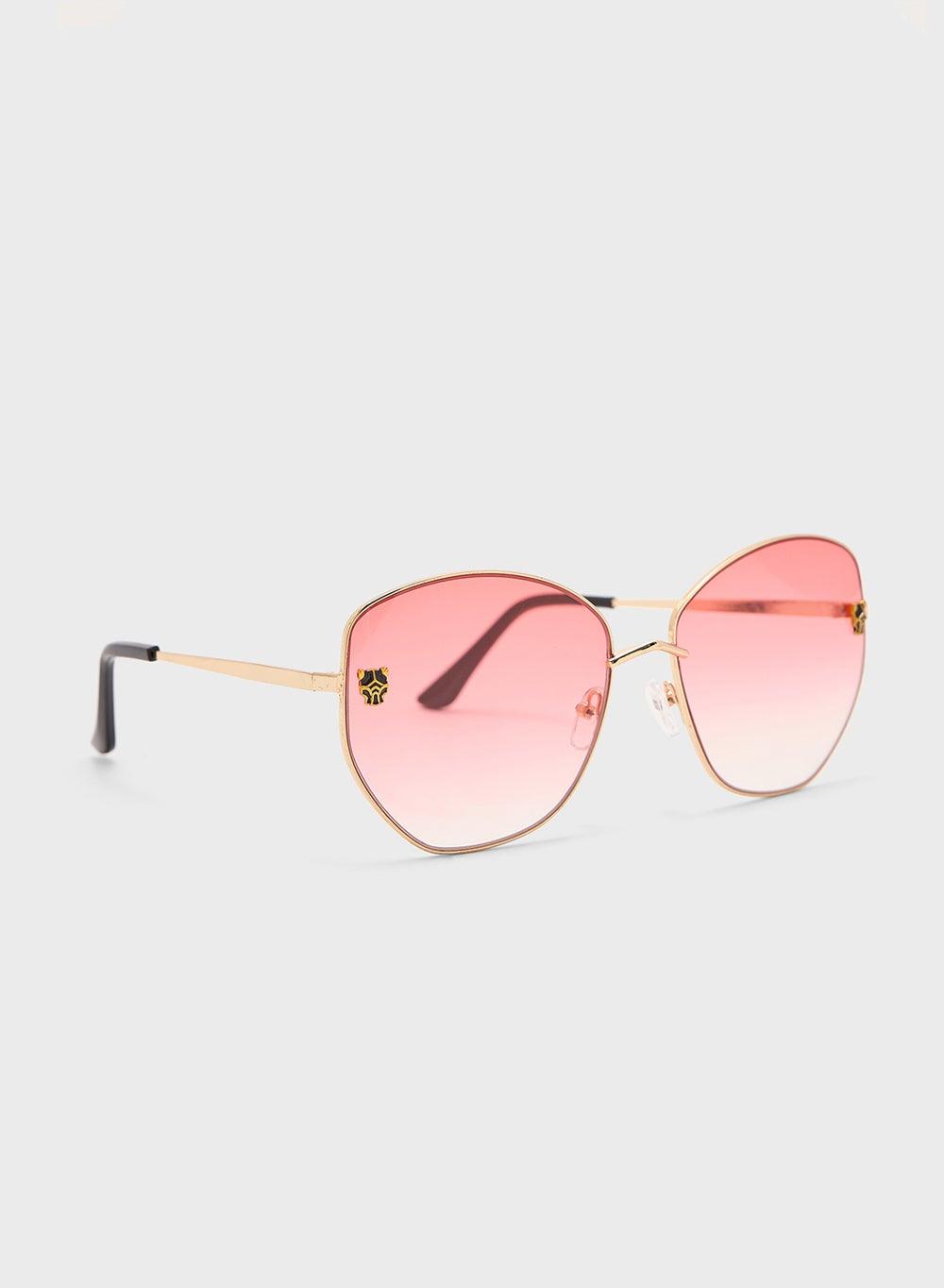 ELLA Angular Aviator Tinted Sunglasses - Fashion Statement for Women - Image 1