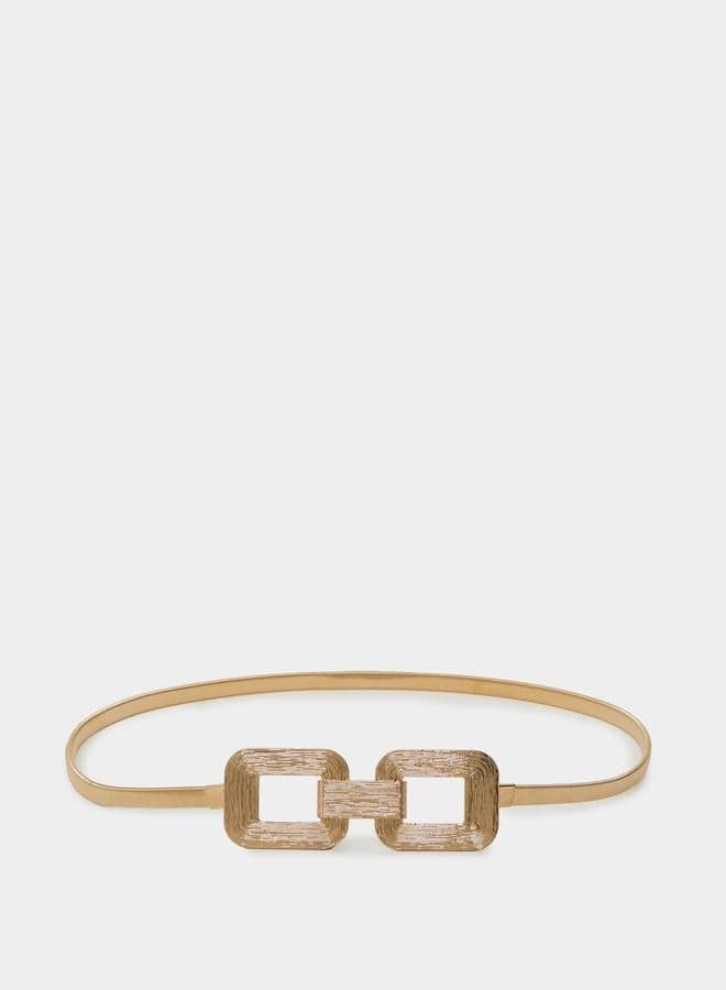 Styli Metallic Buckle Belt for Women - Elegance Redefined - Image 1