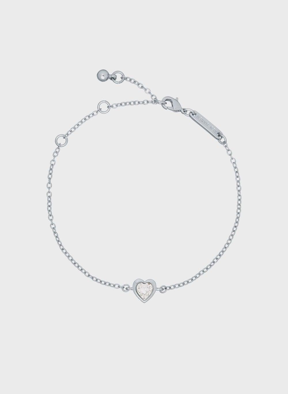 Ted Baker HANSAA Crystal Heart Bracelet - Elegance Encircled - Image 1