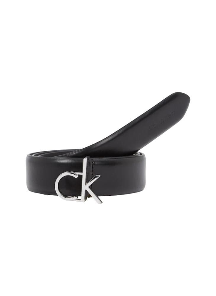 CALVIN KLEIN Women's Elegant Leather Buckle Belt - Image 1