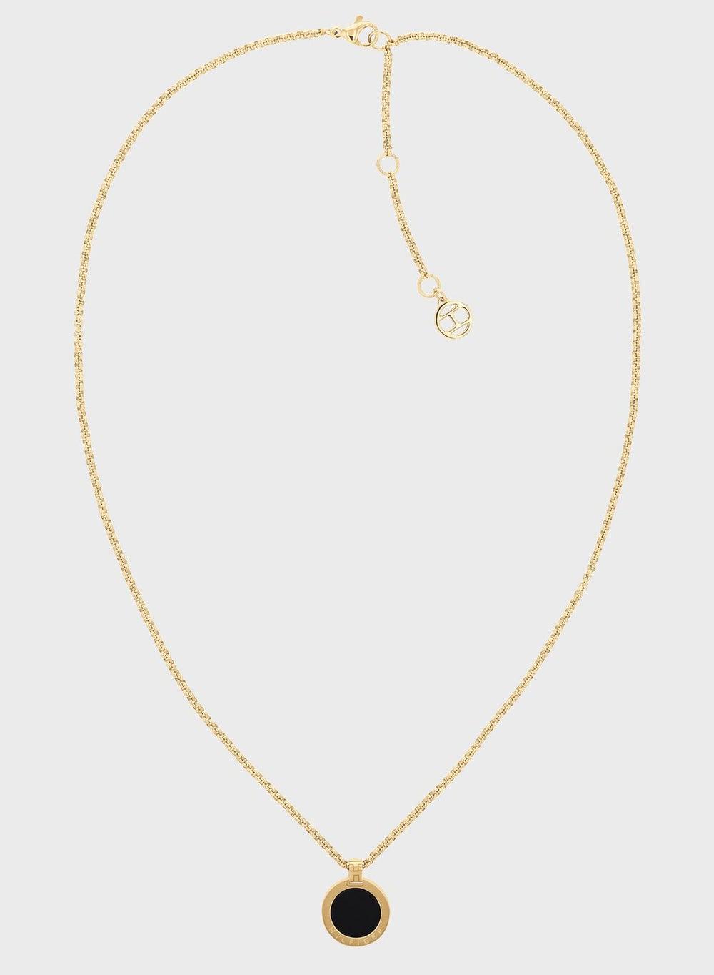 TOMMY HILFIGER Iconic Circle Women's Statement Necklace - Image 1