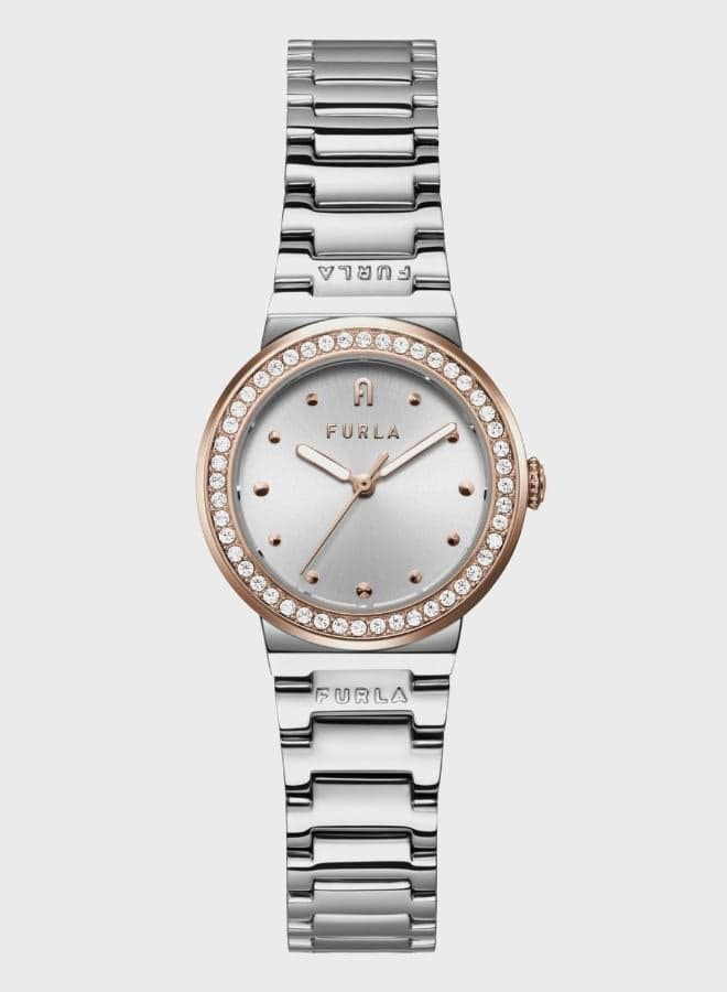 Furla Women's Steel Strap Analog Watch - Timeless Elegance - Image 1