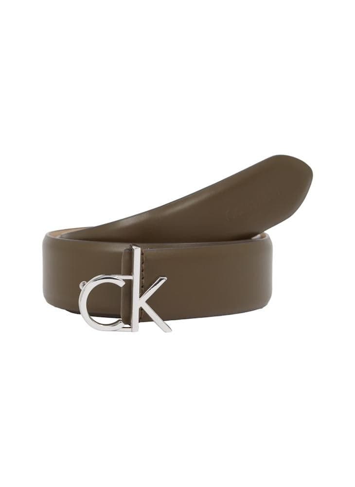 CALVIN KLEIN Elegance Leather Buckle Belt for Women - Image 1