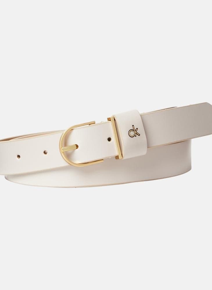 CALVIN KLEIN Elegant Women's Logo Buckle Belt - Image 1