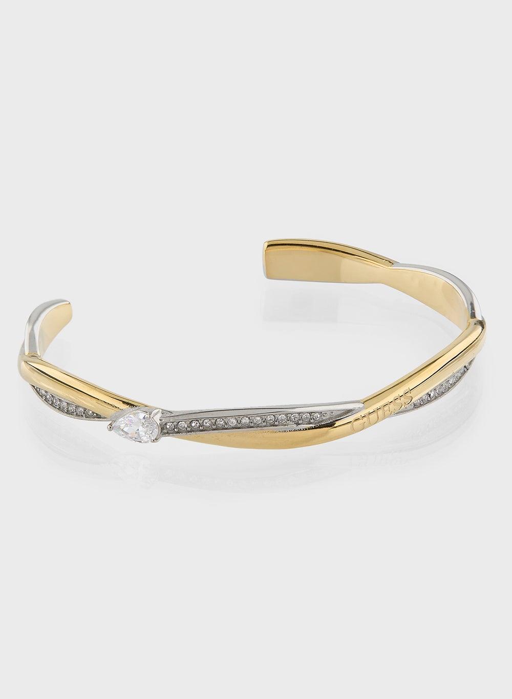 GUESS Jubb05069Jwygrhs Elegant Women's Twist Bangle - Image 1
