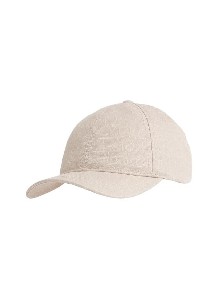 CALVIN KLEIN Monogram Elegance Curved Cap for Women - Image 1