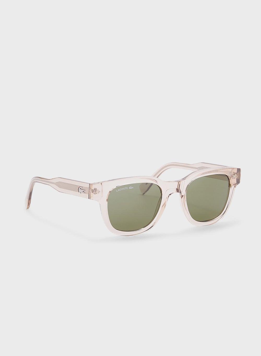 LACOSTE L6023S Oval Sunglasses - Elegance Meets Comfort - Image 1