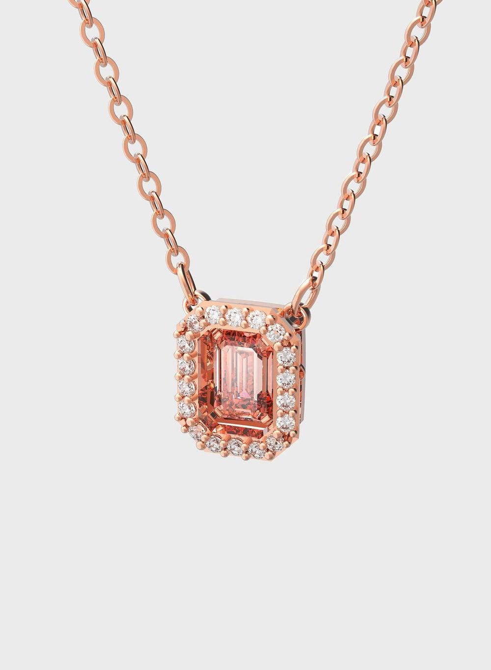SWAROVSKI Millenia Blue Octagon Pendant for Women - Image 1