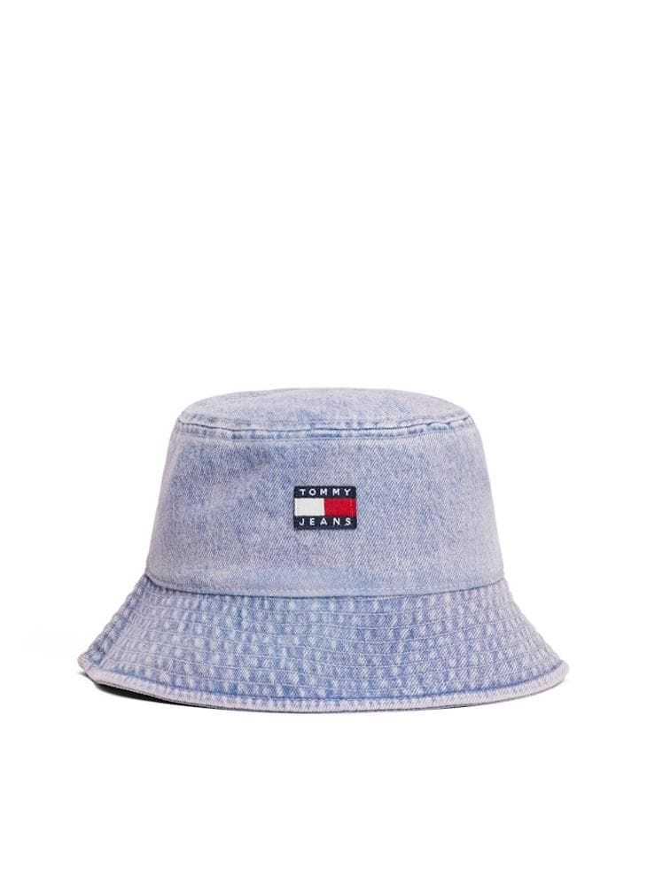 TOMMY JEANS Signature Denim Bucket Hat for Women - Image 1