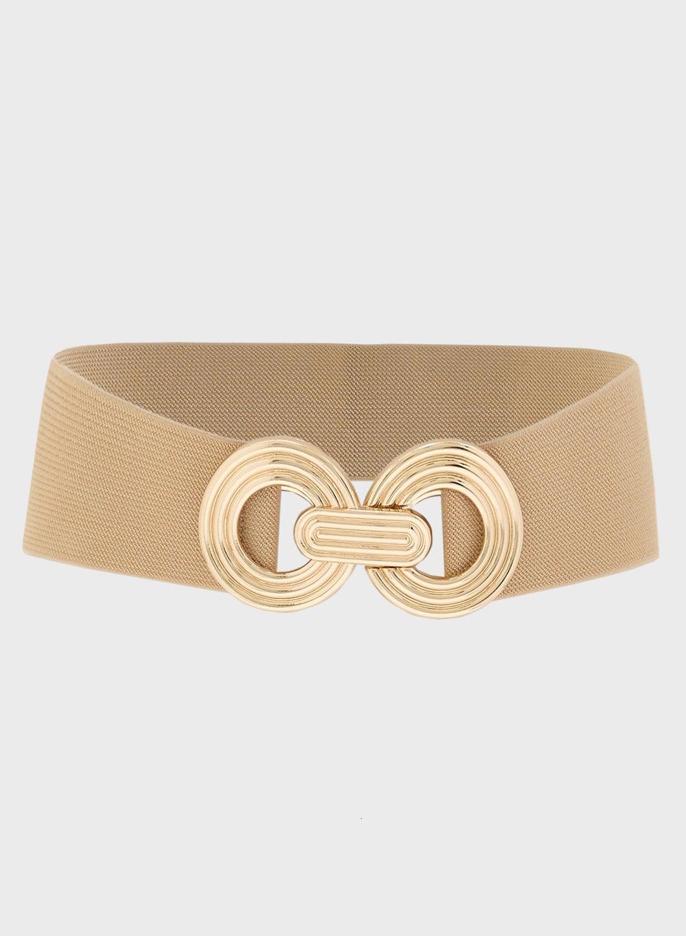 Ella Limited Edition Gold Buckle Wide Belt – Timeless Elegance - Image 1