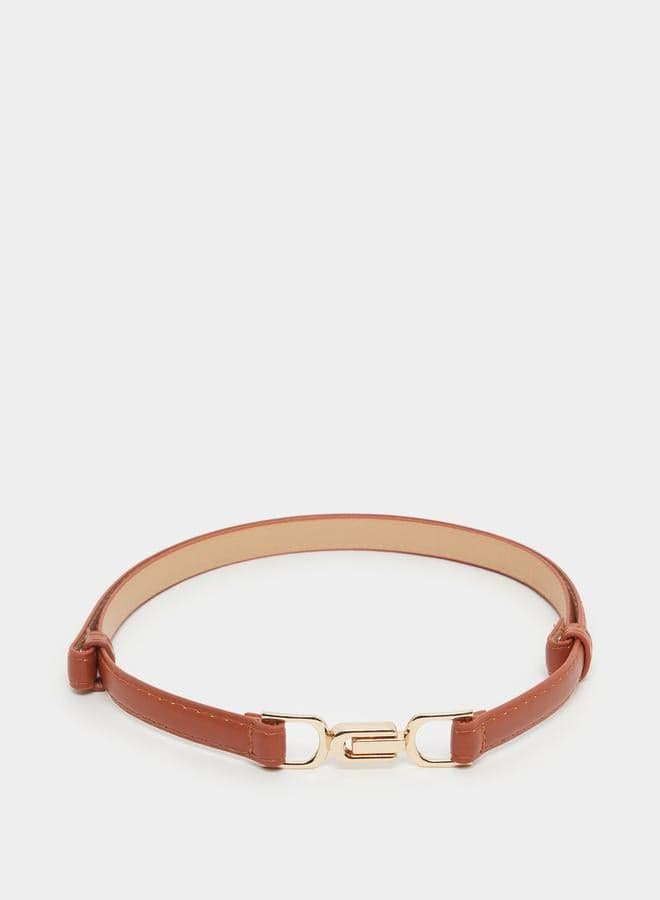 Styli Chic Belt with Secure Solid Clamp for Women - Image 1