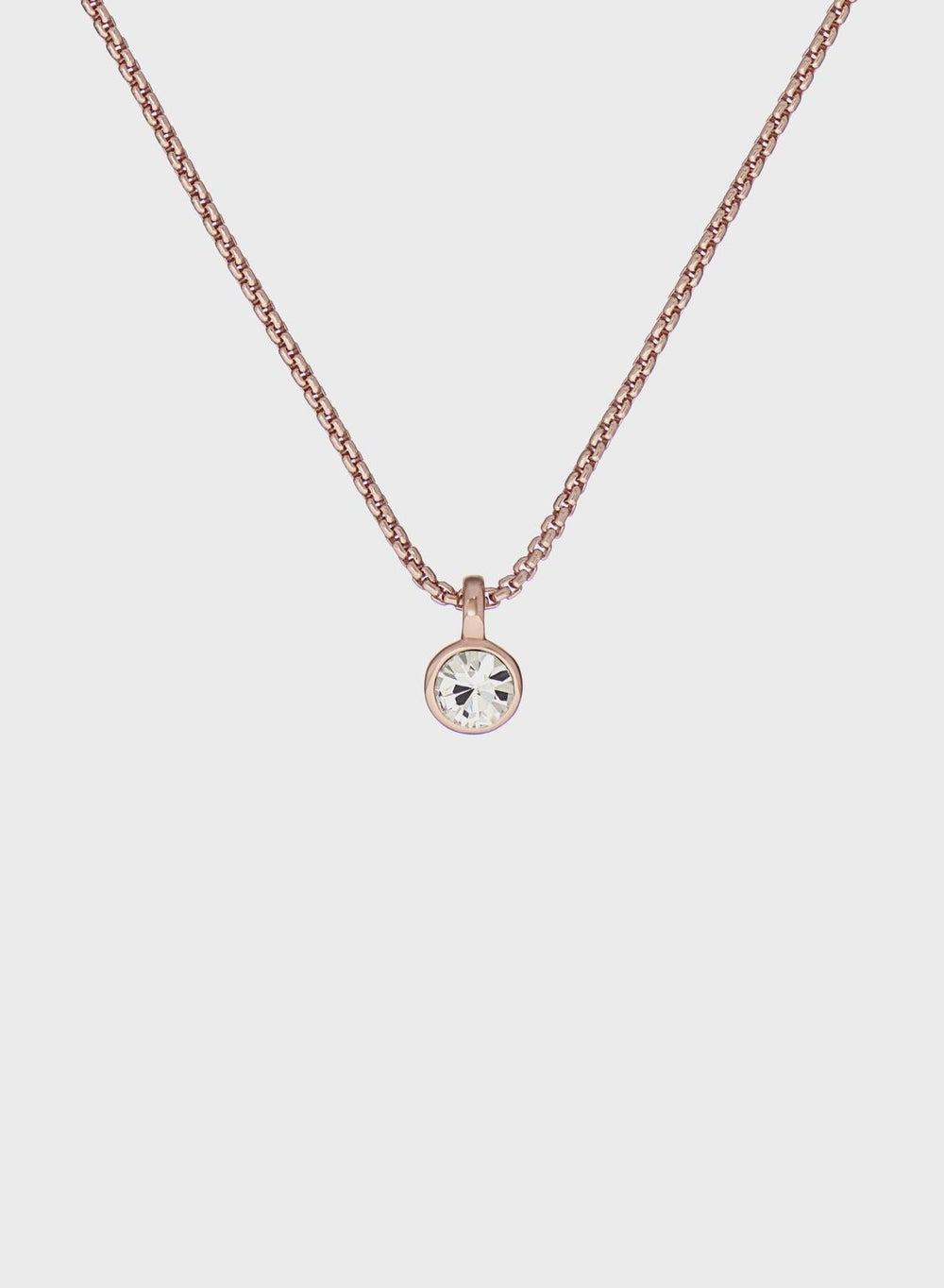 Ted Baker Sininaa Crystal Elegance Pendant Necklace - Image 1