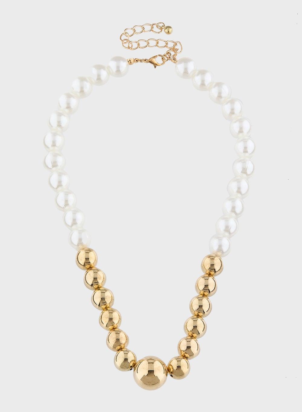 ELLA Pearl Elegance Necklace - Timeless Accessory for Women - Image 1
