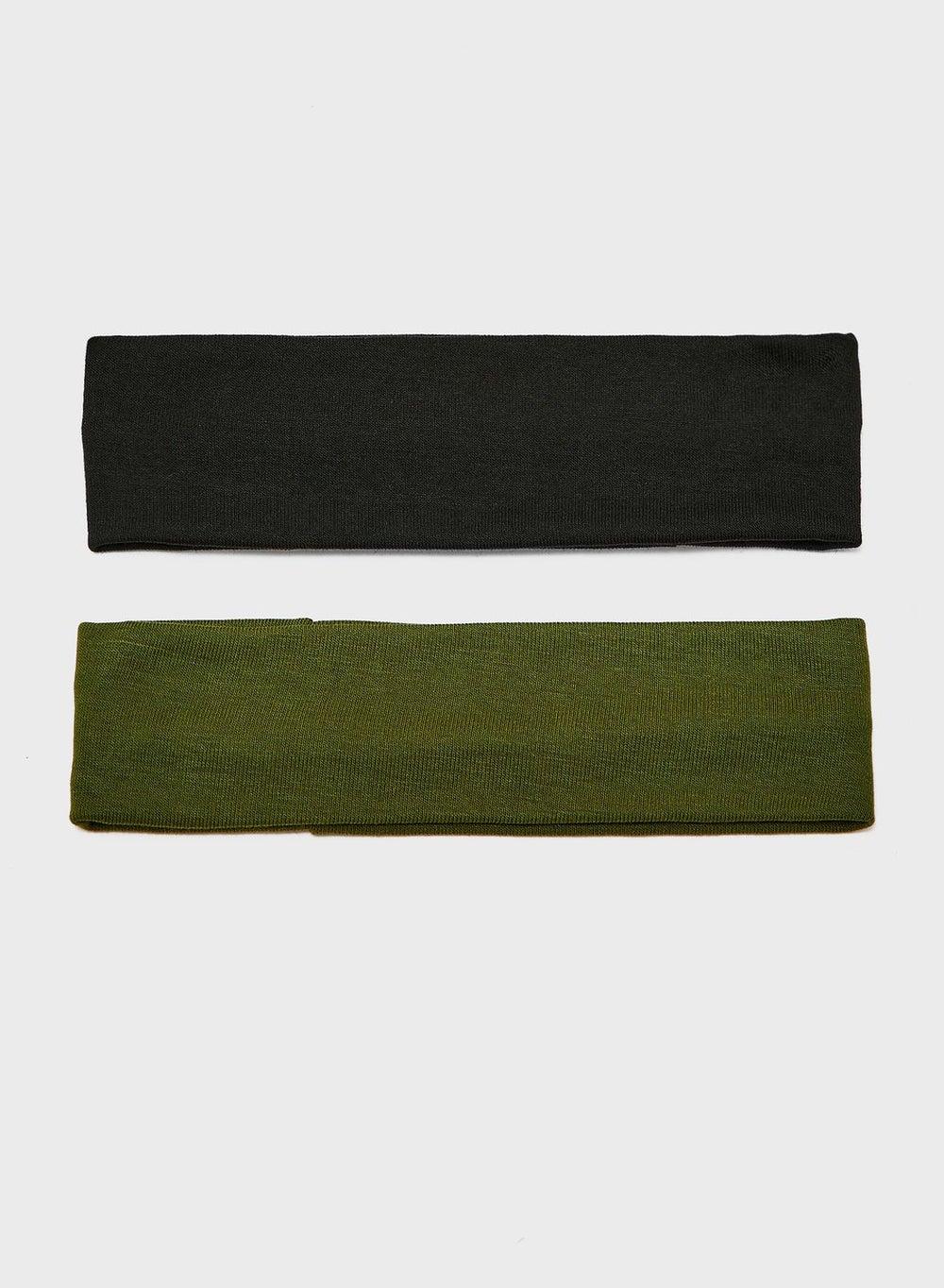 Ginger Sporty Jersey 2-Pack Women's Stretch Headbands - Image 1