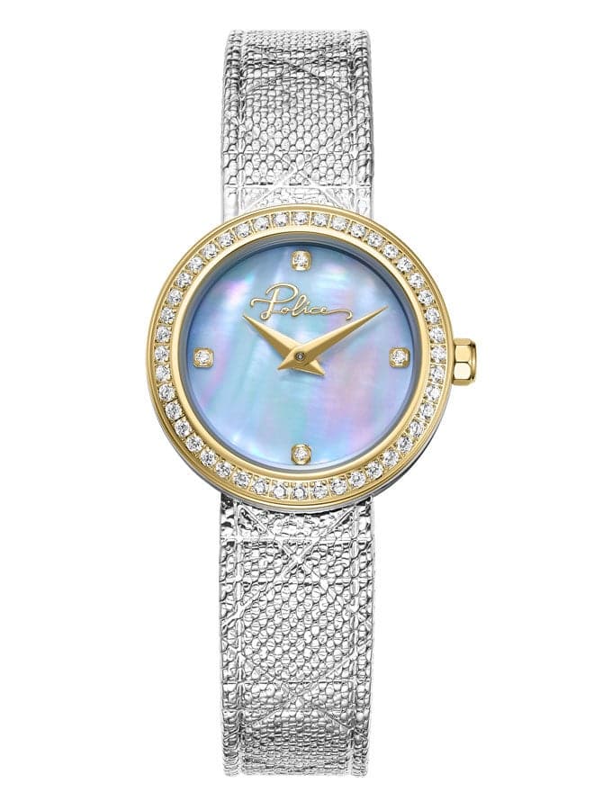 POLICE Silver Flare 26mm Watch: Elegance in Motion - Image 1
