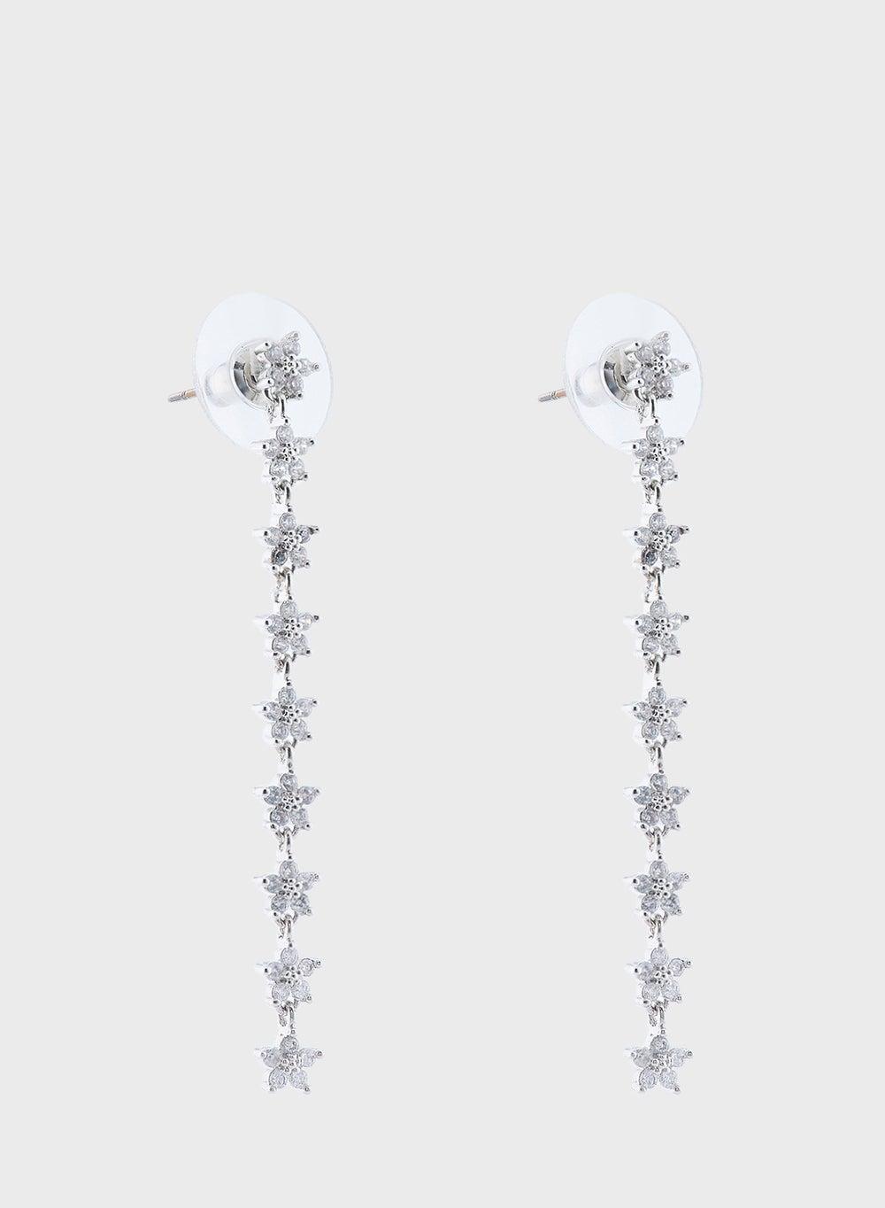 Ella Limited Edition Sparkle: Diamante Drop Earrings - Image 1
