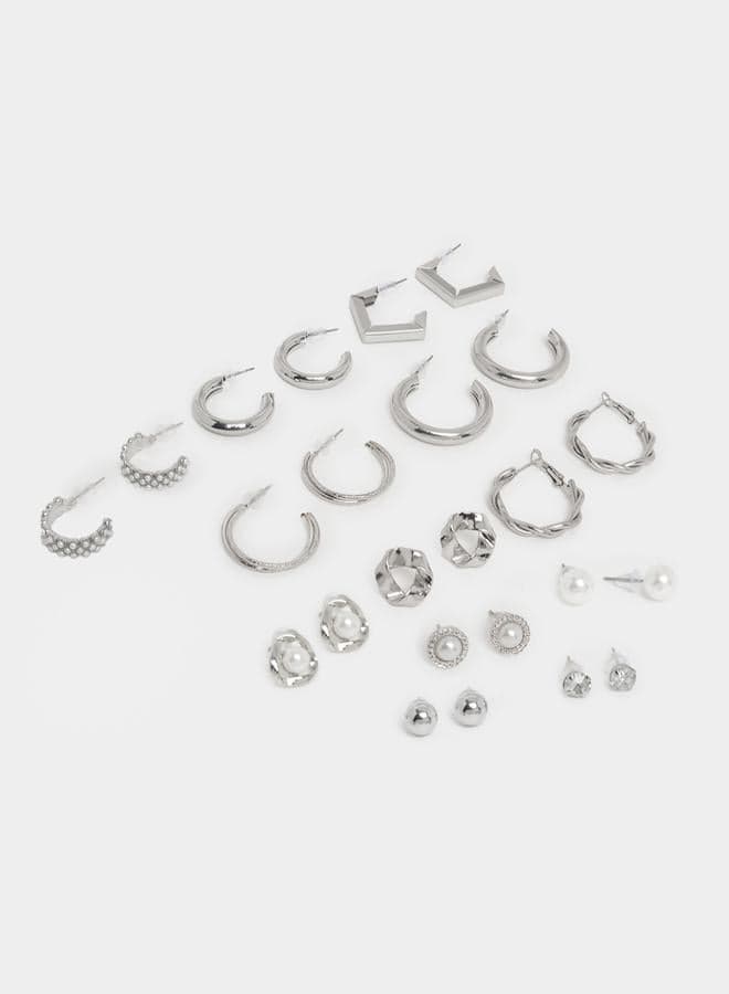 Styli Trio Charms - Assorted Earrings Set for Women - Image 1