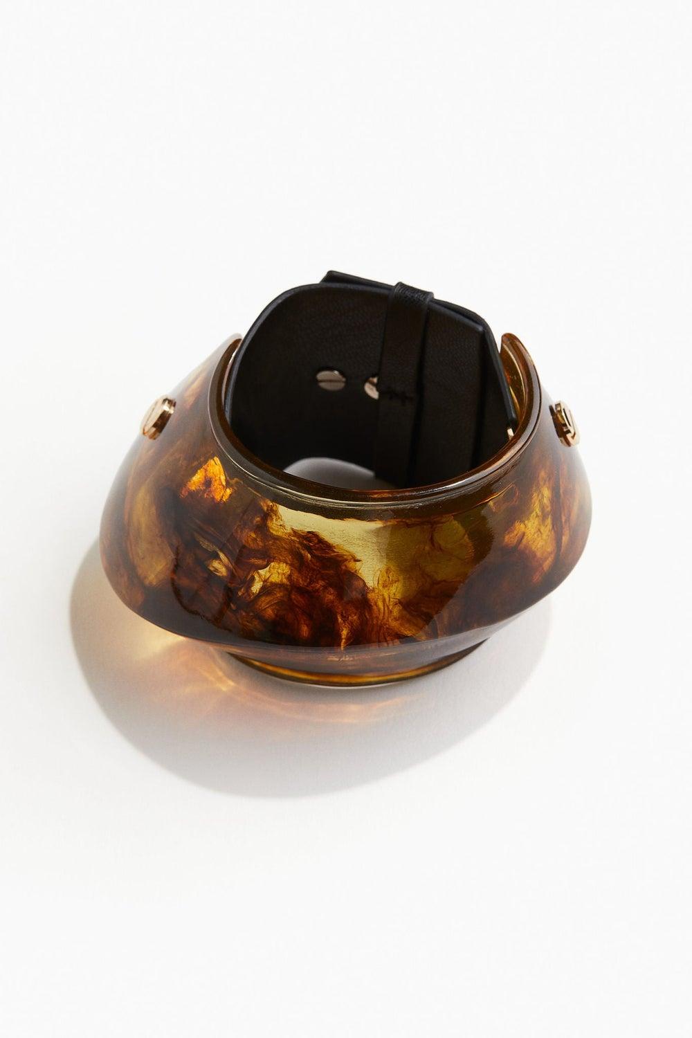 H&M Chic Marbled Cuff Bracelet for Stylish Accents - Image 1