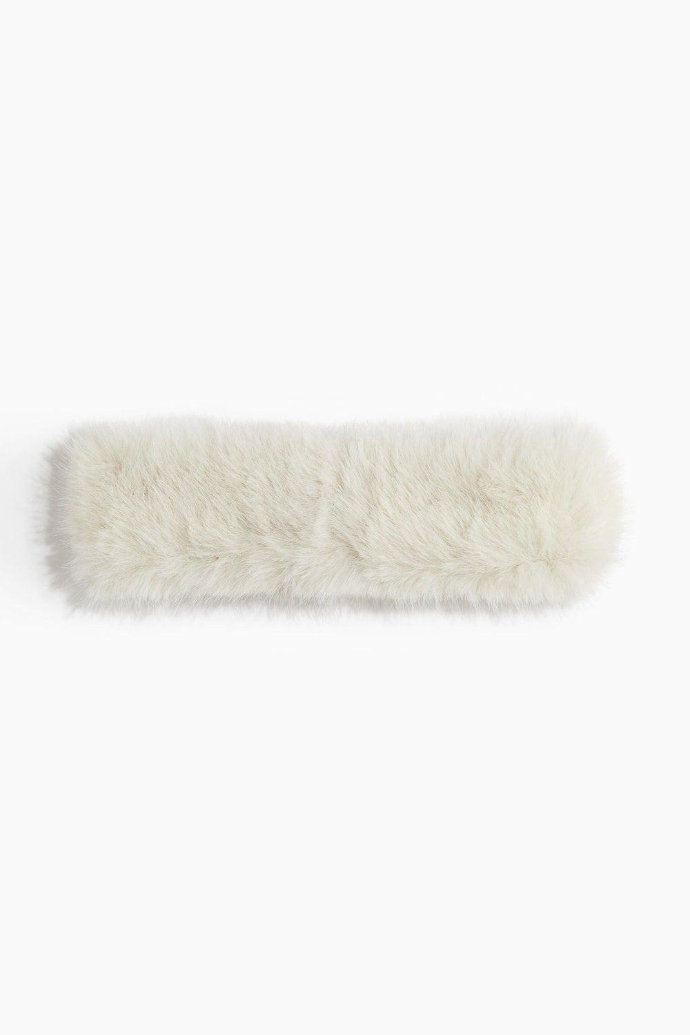 H&M Luxe Fleece-Lined Fluffy Women's Headband - Image 1