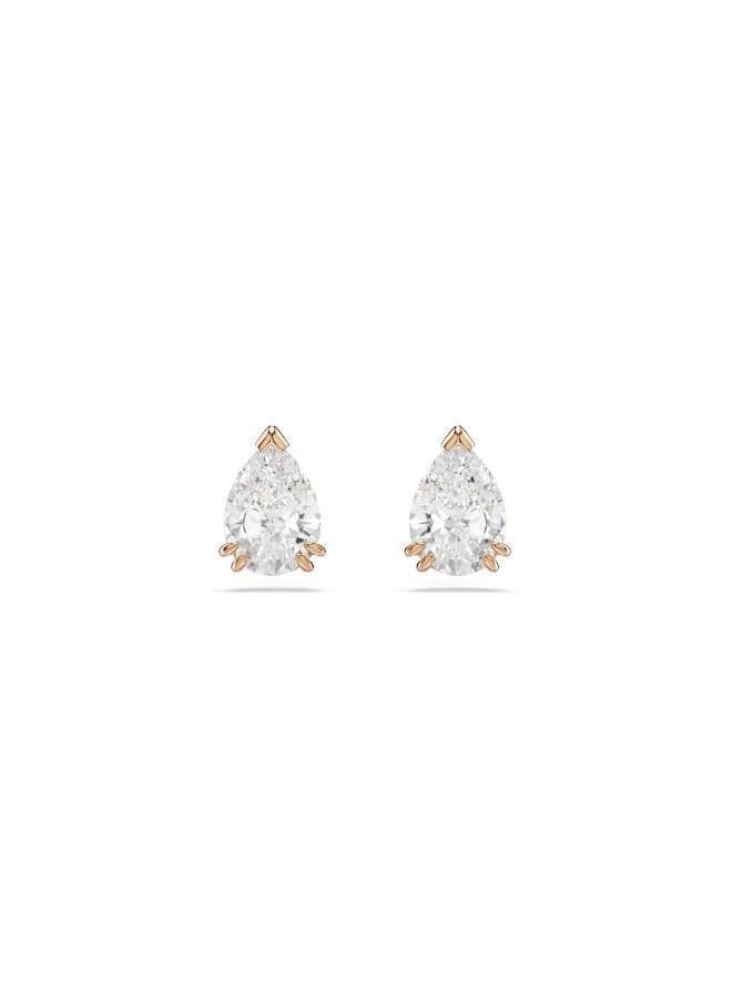 SWAROVSKI M[ Stilla Rose Gold-Tone Stud Earrings - Image 1