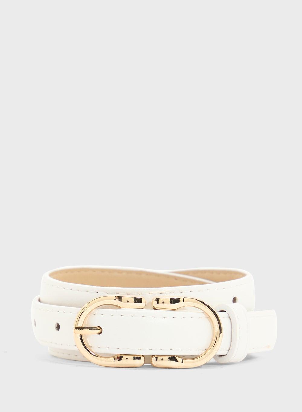 ELLA Double Buckle Women’s Belt – Chic Accessory - Image 1