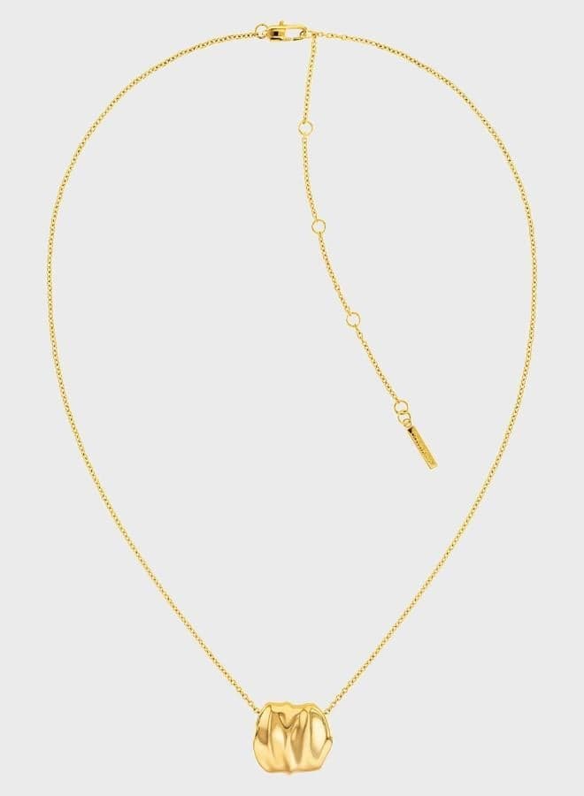 CALVIN KLEIN Ionic Plated Elegance: Long Necklace - Image 1