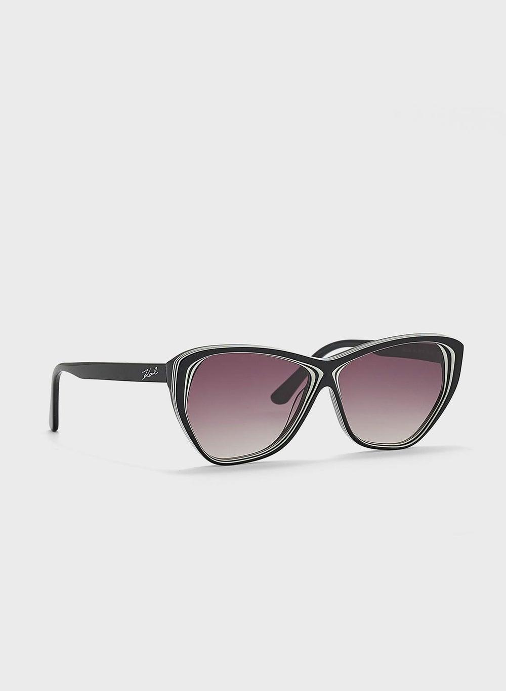 Karl Lagerfeld Cat Eye Sunglasses: Timeless Women's Fashion - Image 1