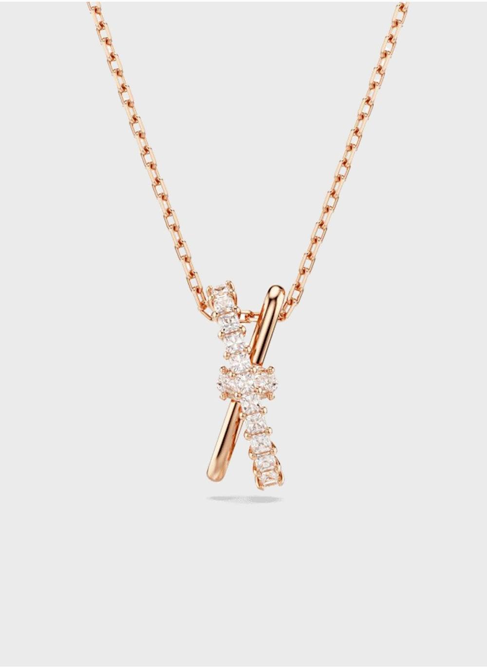 SWAROVSKI Zirconia Rose Gold-Tone Long Necklace - Image 1