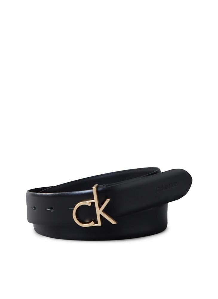 CALVIN KLEIN Elegant Women's Logo Buckle Belt - Image 1