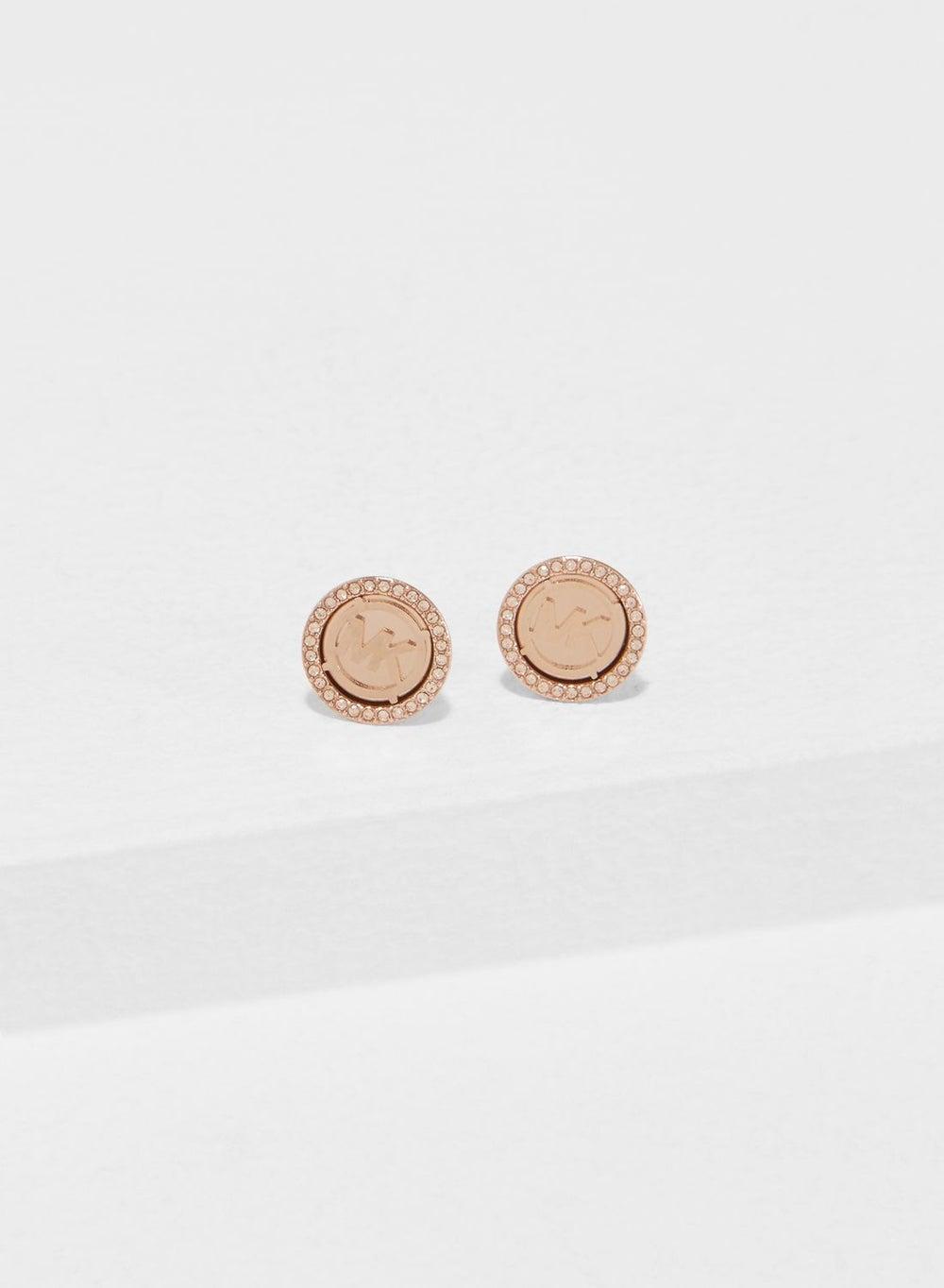 Michael Kors Elegance Stone Detail Stud Earrings - Image 1