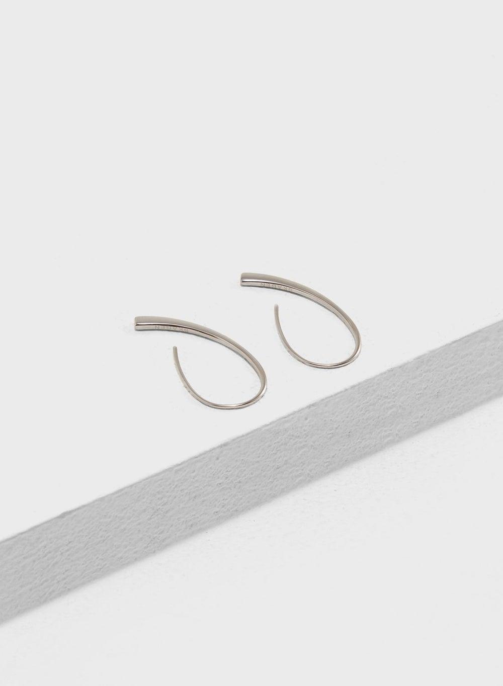 Skagen Elin Elegant Stainless Steel Stud Earrings - Image 1