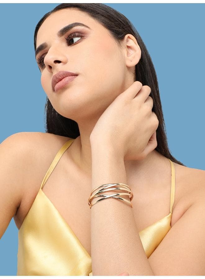 SOHI Chic Casual Cuff Bracelet – Everyday Elegance - Image 1