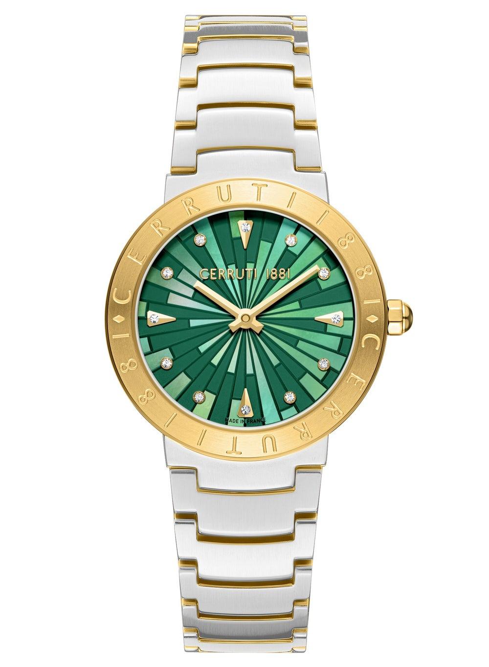CERRUTI 1881 Filiano Gold-Plated Elegance Women's Watch - Image 1