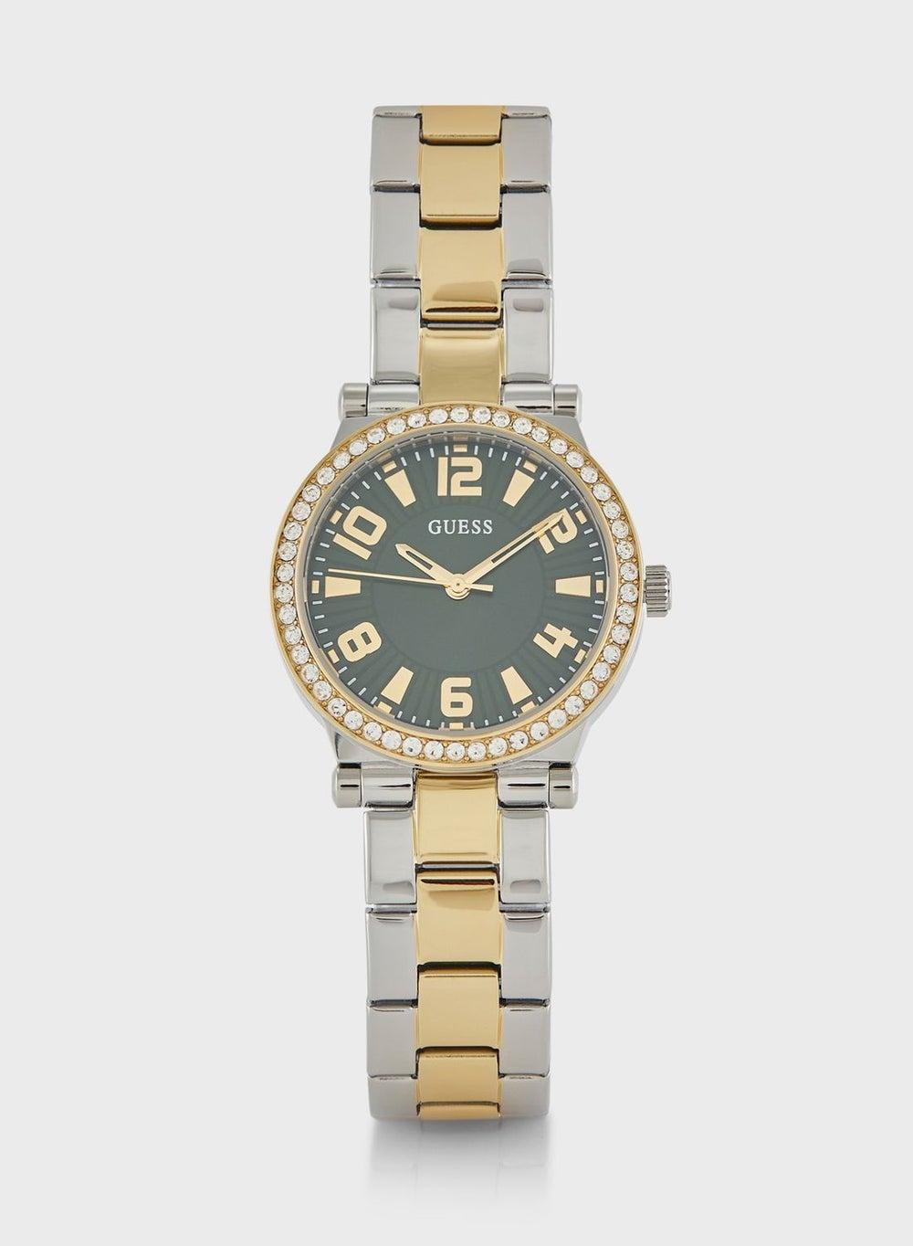 GUESS Fawn Women's Steel Strap Quartz Analog Watch - Image 1