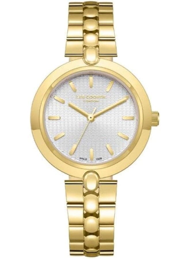 Lee Cooper Elegance LC08057.130 Women's 32mm Gold Analog Watch - Image 1