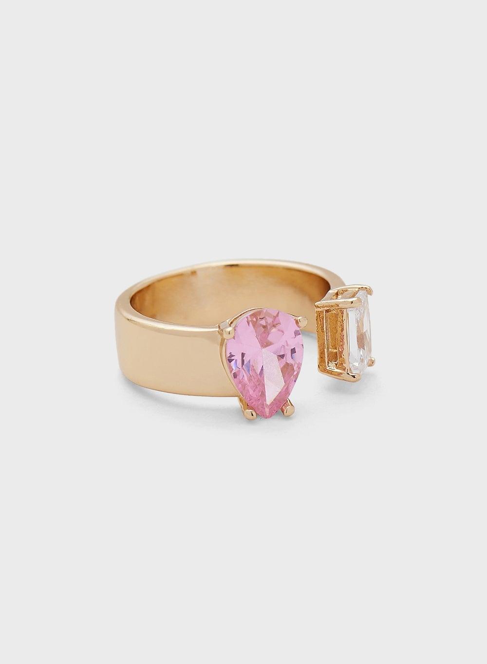 ELLA Stone Detail Elegance Ring for Women - Image 1