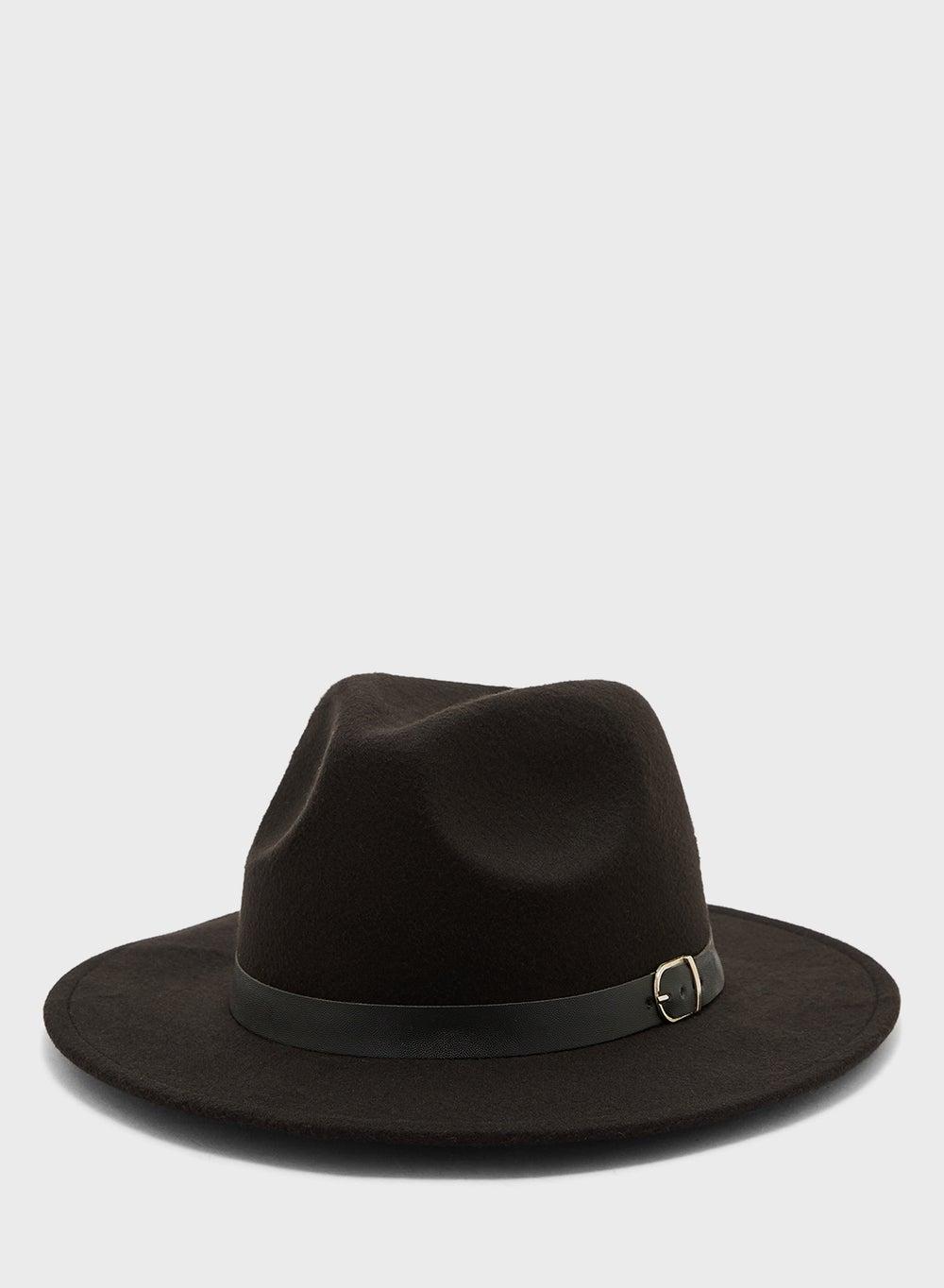 ELLA Wide Brim Straw Fedora - Elegance for Every Woman - Image 1