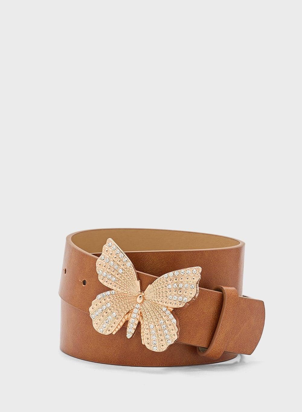ELLA Butterfly Trim Chic Waist Belt for Women - Image 1