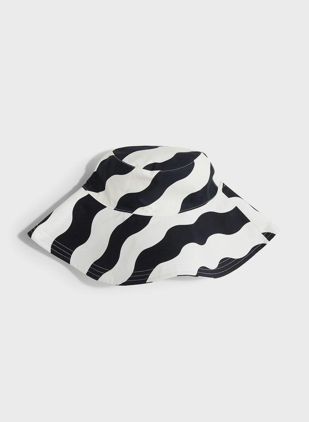 H&M Cotton Poplin Wide-Brim Sun Hat for Elegant Coverage - Image 1