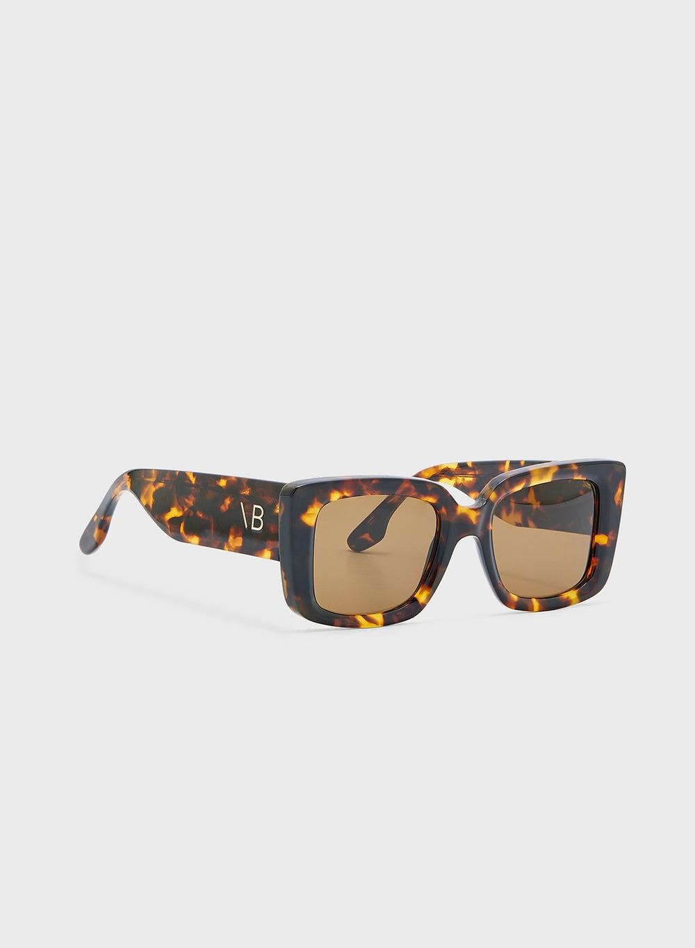 Victoria Beckham Chic Rectangle Sunglasses for Women - Image 1